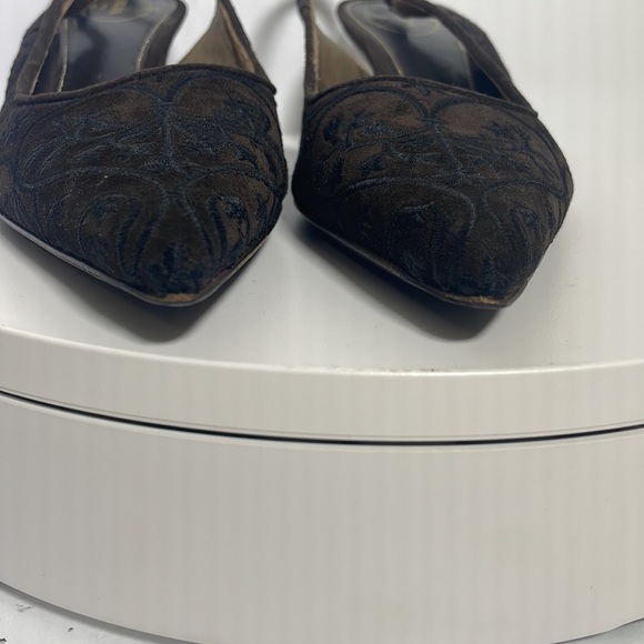 Prada heels slingback shoes size EU size 39.5 according to size tables US 9 - Picture 6 of 9
